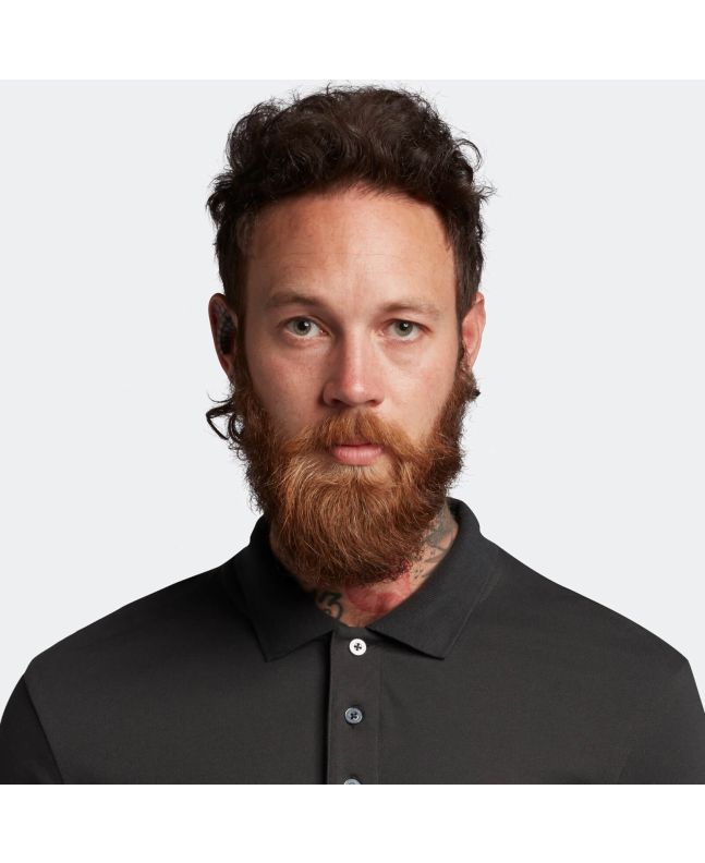 Spezial Madrid Lyle & Scott Plain Polo Shirt Gunmetal