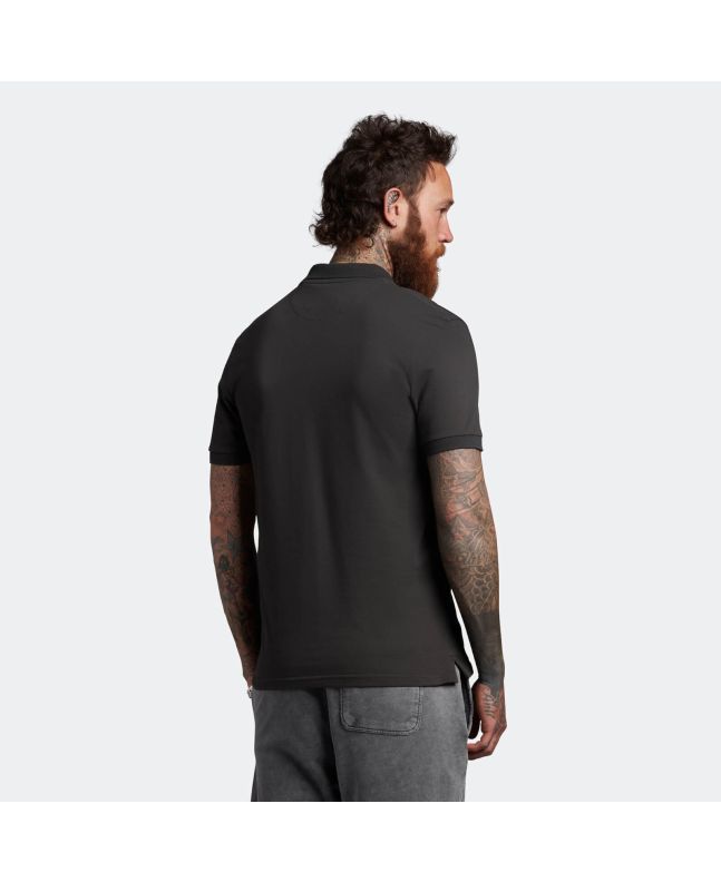 Spezial Madrid Lyle & Scott Plain Polo Shirt Gunmetal