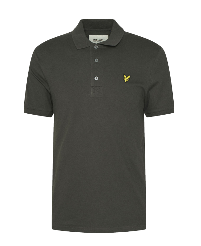 spezial madrid Lyle & Scott Plain Polo Shirt Gunmetal