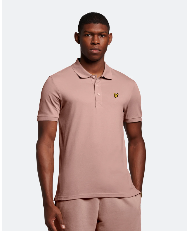 Spezial Madrid Lyle & Scott Plain Polo Shirt Hulton Pink