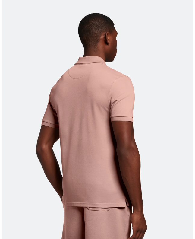 Spezial Madrid Lyle & Scott Plain Polo Shirt Hulton Pink