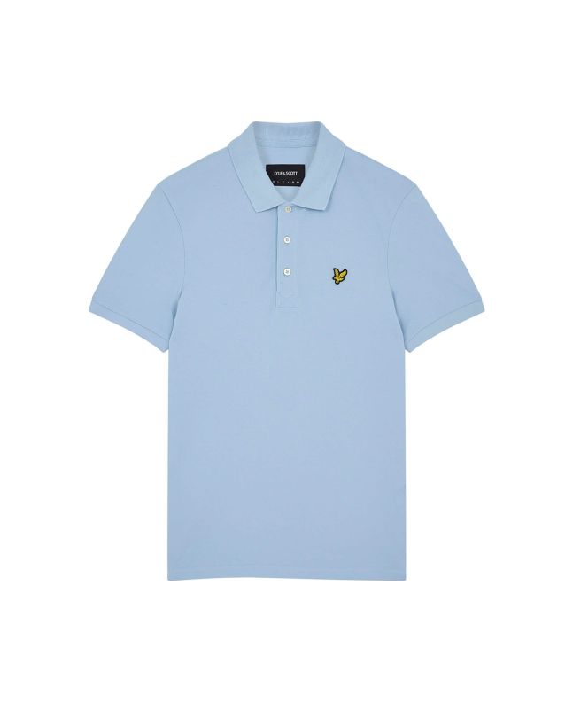 spezial madrid Lyle & Scott Plain Polo Shirt Light Blue