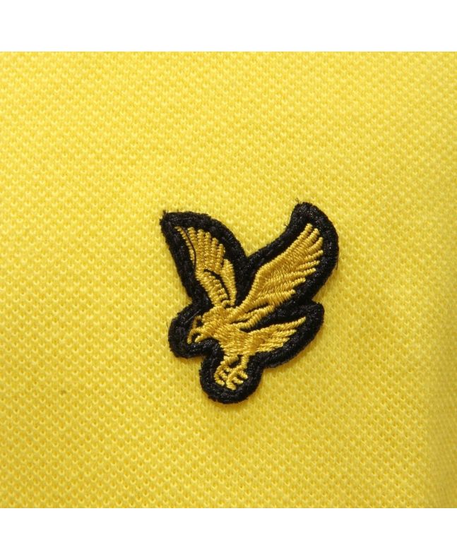 Spezial Madrid Lyle & Scott Plain Polo Shirt Sunshine Yellow