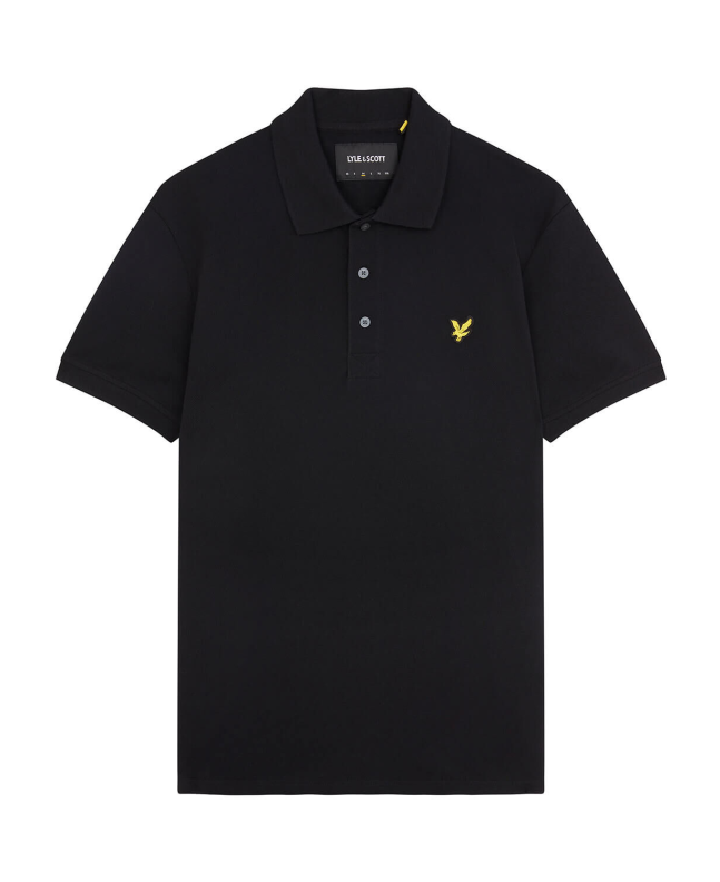 spezial madrid Lyle & Scott Plain Polo Shirt True Black