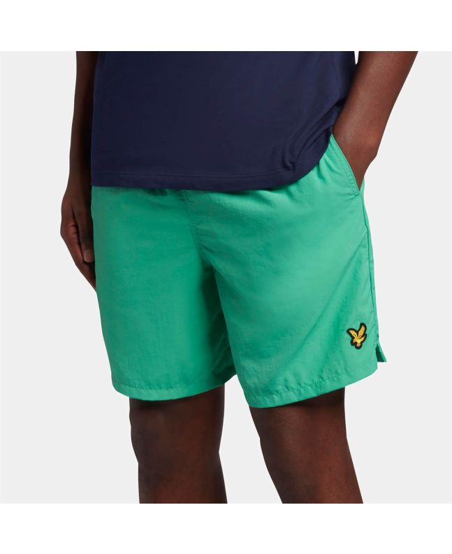 Spezial Madrid Lyle & Scott Plain Swim Short Green Glaze