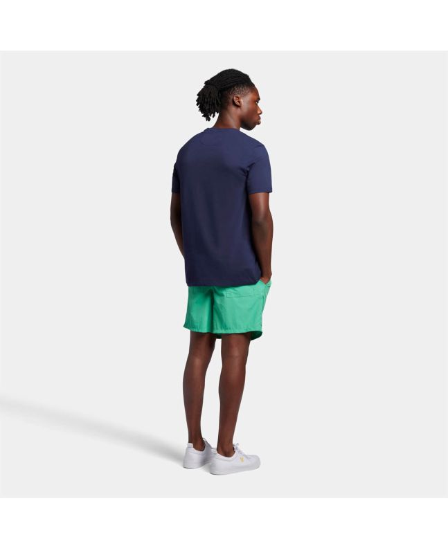 Spezial Madrid Lyle & Scott Plain Swim Short Green Glaze
