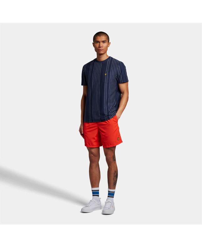 Spezial Madrid Lyle & Scott Plain Swim Short Red Flyer