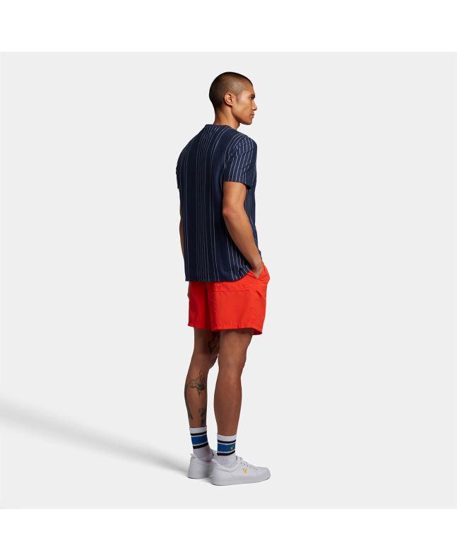 Spezial Madrid Lyle & Scott Plain Swim Short Red Flyer