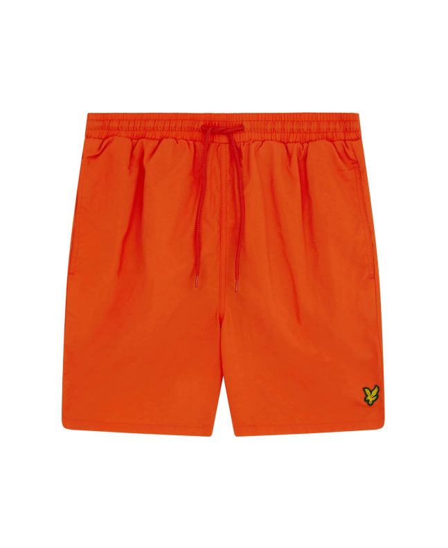spezial madrid Lyle & Scott Plain Swim Short Red Flyer