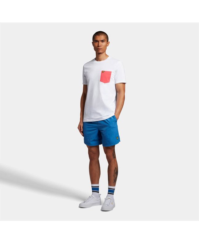 Spezial Madrid Lyle & Scott Plain Swim Short Spring Blue