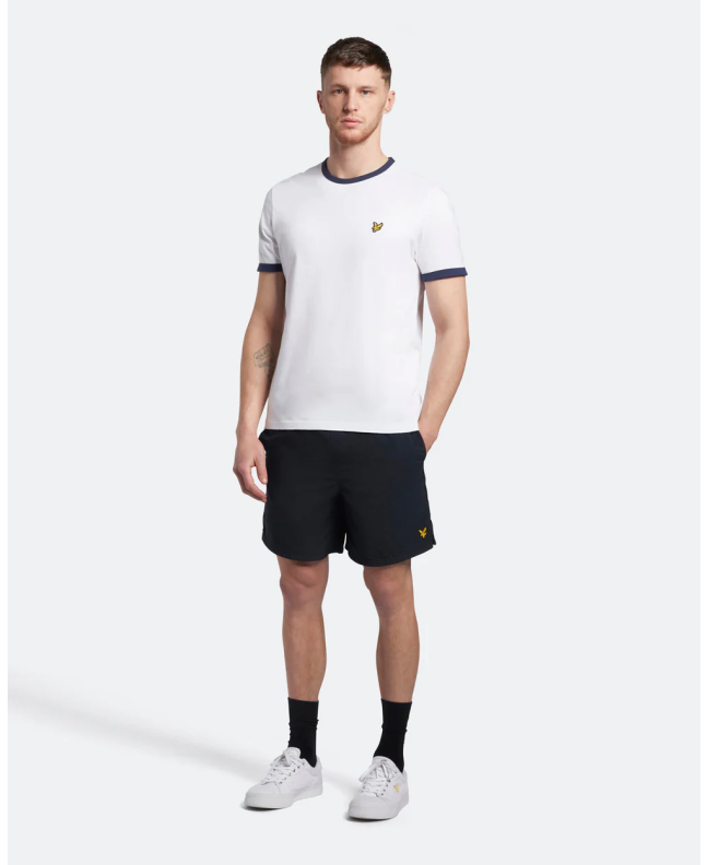 Spezial Madrid Lyle & Scott Plain Swim Shorts Dark Navy