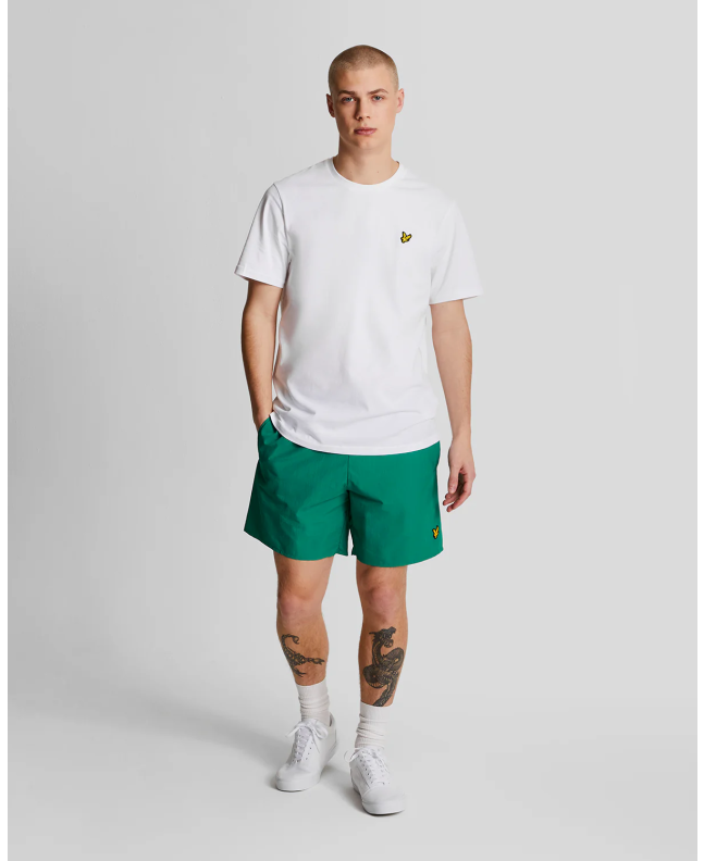 Spezial Madrid Lyle & Scott Plain Swin Shorts Court Green