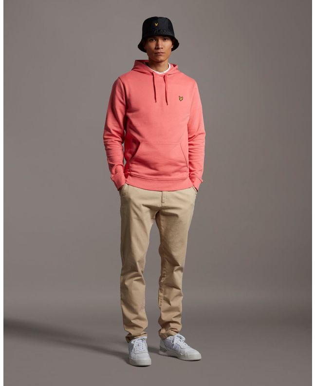 Spezial Madrid Lyle & Scott Pullover Hoodie Punch Pink