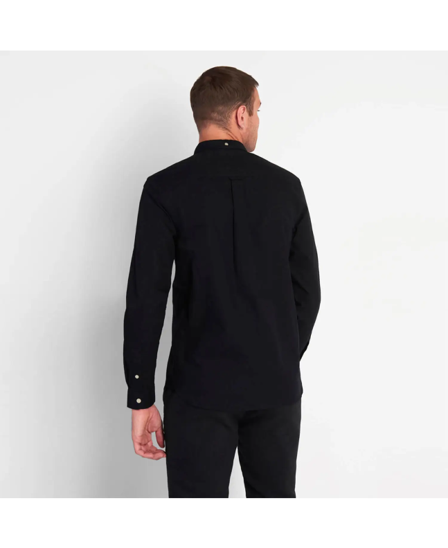 Spezial Madrid Lyle & Scott Regular Fit Light Weight Oxford Shirt Jet Black