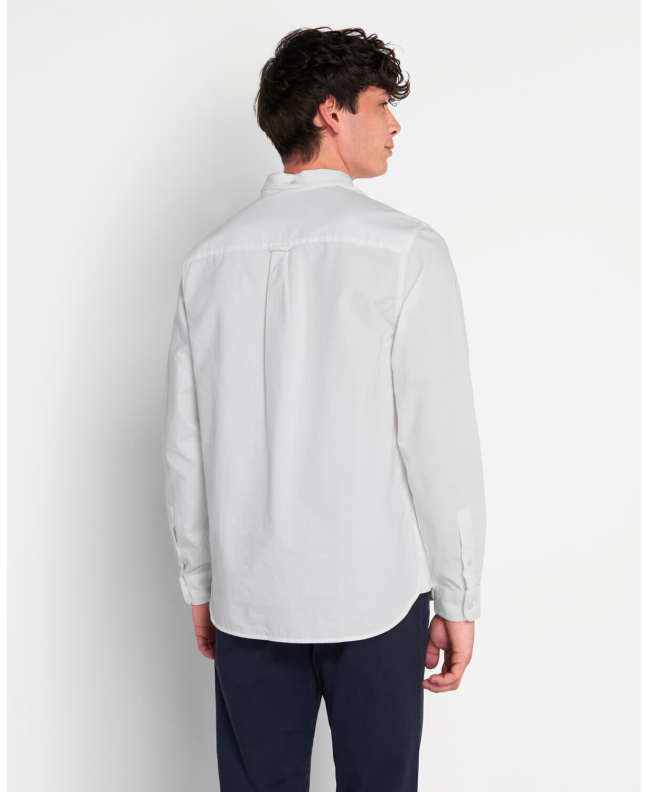 Spezial Madrid Lyle & Scott Regular Fit Light Weight Oxford Shirt White