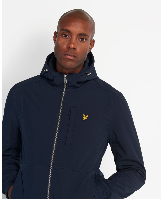 Spezial Madrid Lyle & Scott Soft Shell Jacket Dark Navy