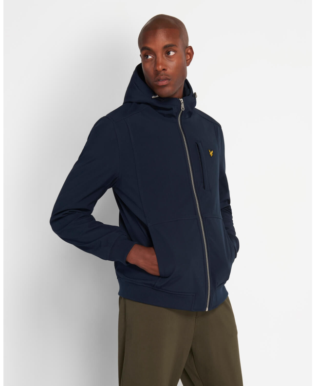 Spezial Madrid Lyle & Scott Soft Shell Jacket Dark Navy
