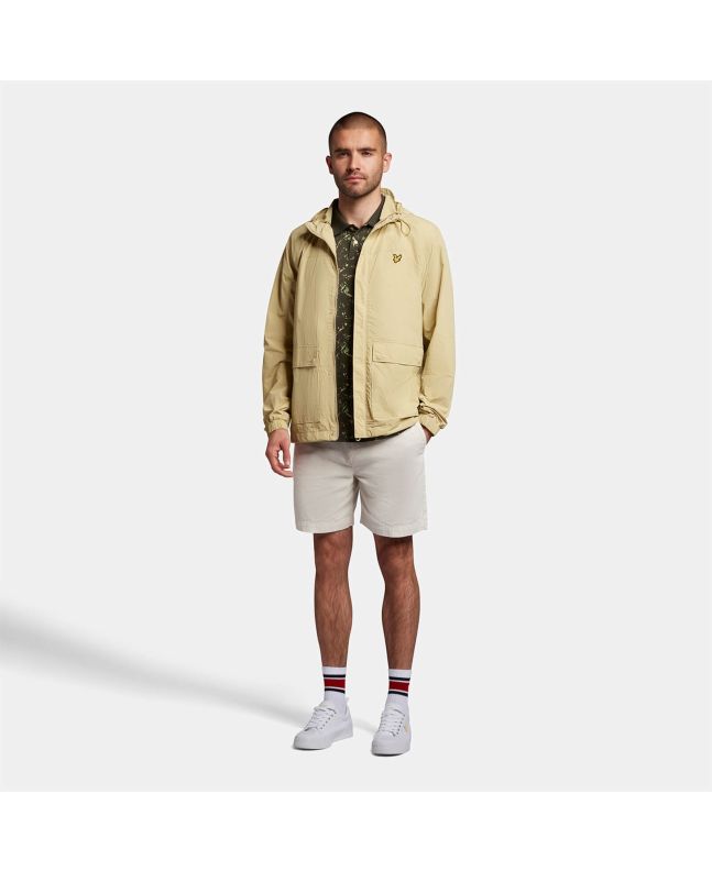 Spezial Madrid Lyle & Scott Splatter Print Polo Shirt Olive