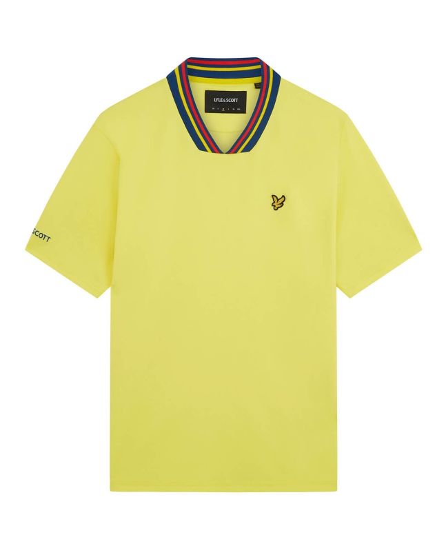 spezial madrid Lyle & Scott Sweden Football Polo Shirt Yellow