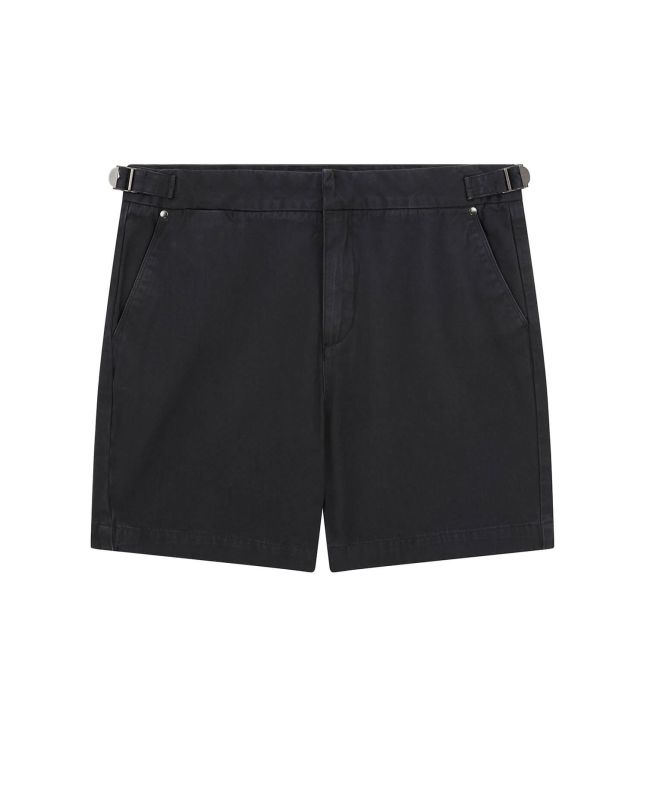 spezial madrid Lyle & Scott Washed Chino Shorts Jet Black