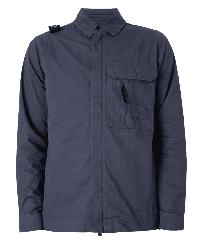spezial madrid MA.Strum Cadet Overshirt Jacket Ink Navy