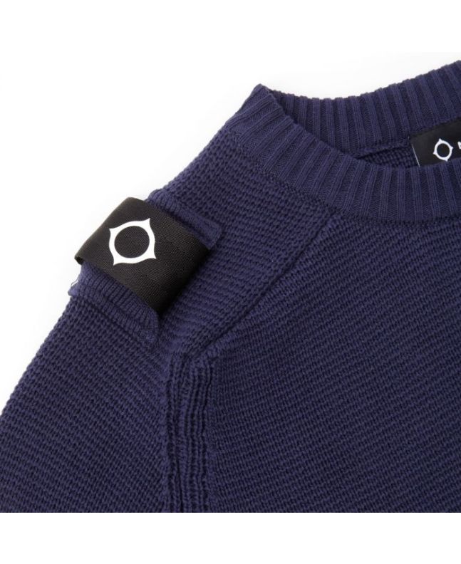 Spezial Madrid MA.Strum Milano Knit Crew Neck True Navy