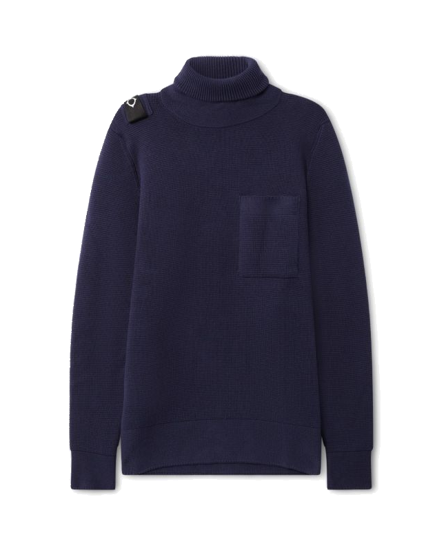 spezial madrid MA.Strum Milano Knit Roll Neck True Navy