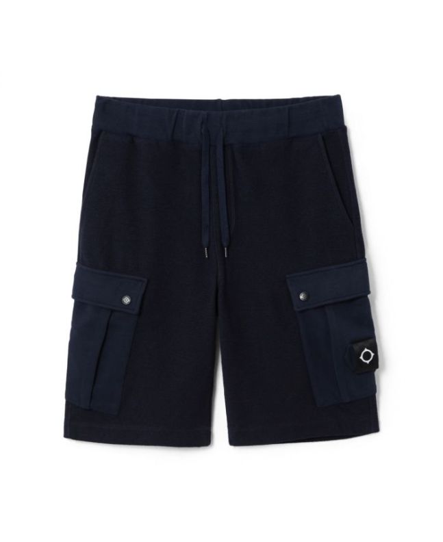 spezial madrid MA.Strum Rev Loopback Combat Short Ink Navy