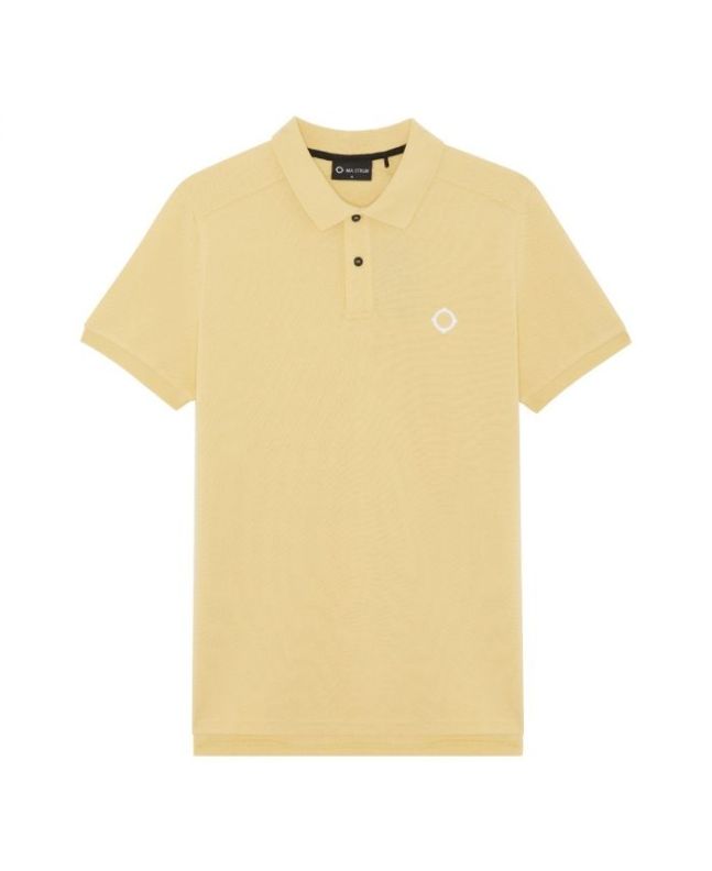 spezial madrid MA.Strum SS Pique Polo Shirt Mellow Yellow