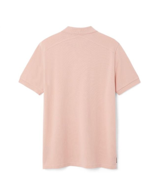 Spezial Madrid MA.Strum SS Pique Polo Shirt Mud Pink