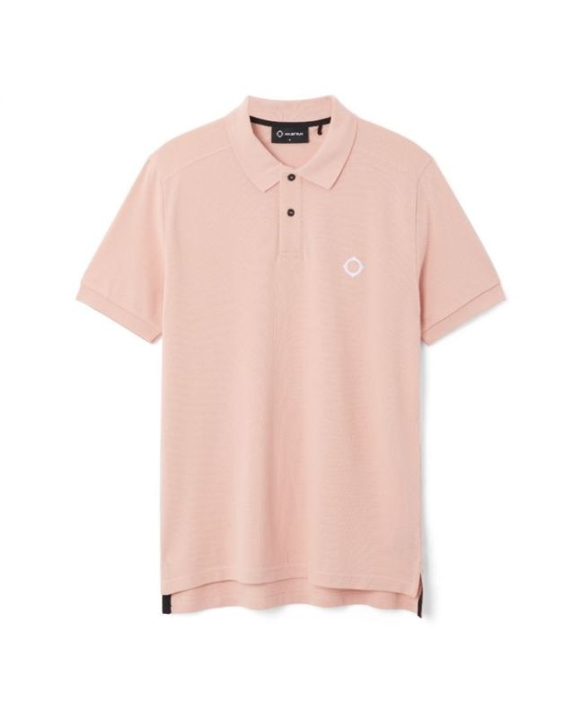spezial madrid MA.Strum SS Pique Polo Shirt Mud Pink