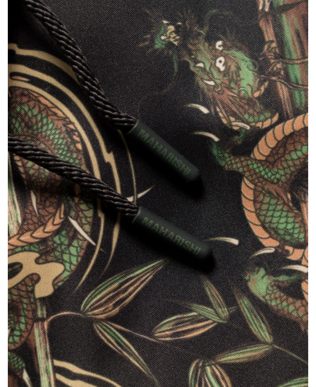 Spezial Madrid Maharishi Dragon Bamboo Swim Short Black