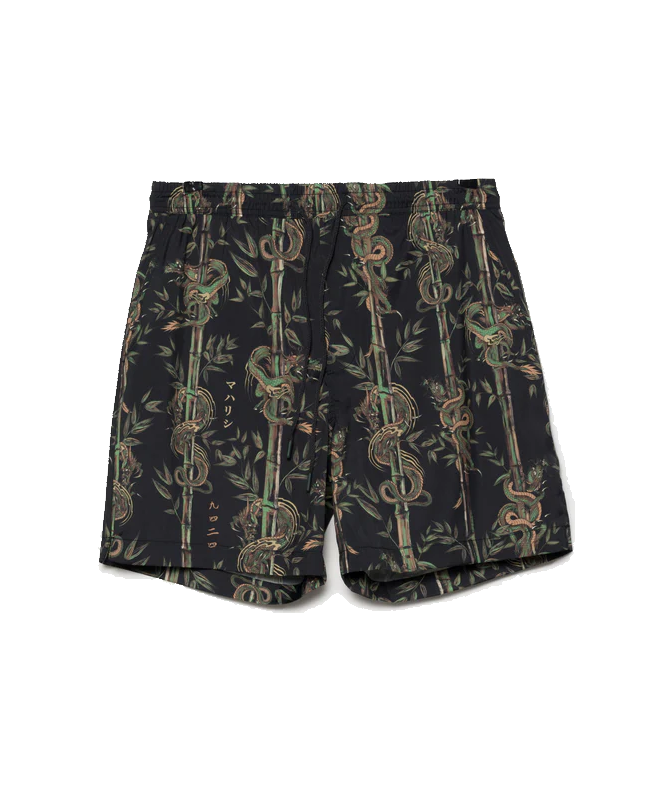 spezial madrid Maharishi Dragon Bamboo Swim Short Black