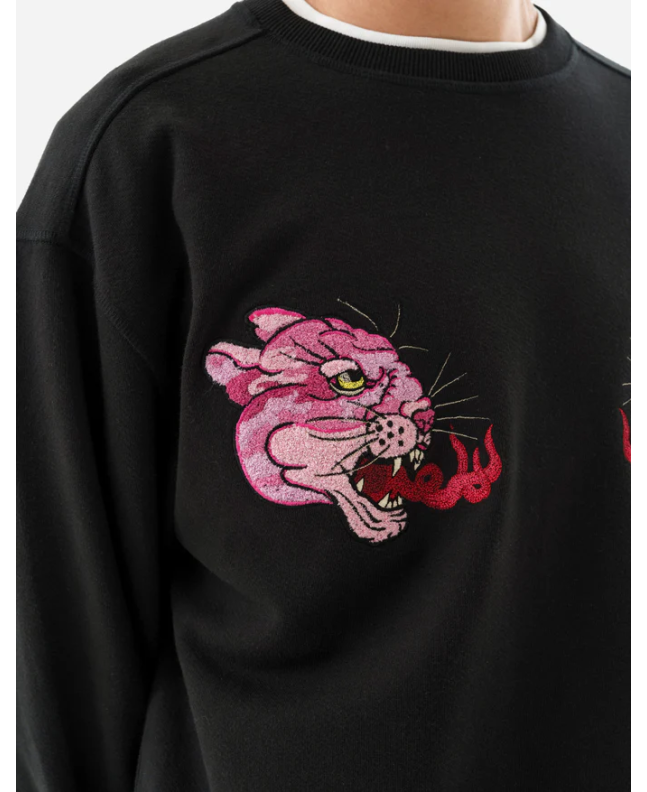 Spezial Madrid Maharishi Duality Phanter Crew Sweat Black