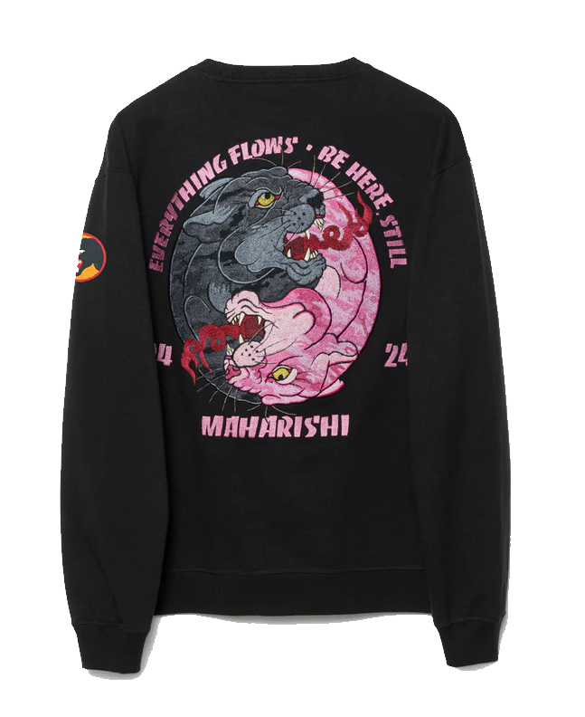 Spezial Madrid Maharishi Duality Phanter Crew Sweat Black
