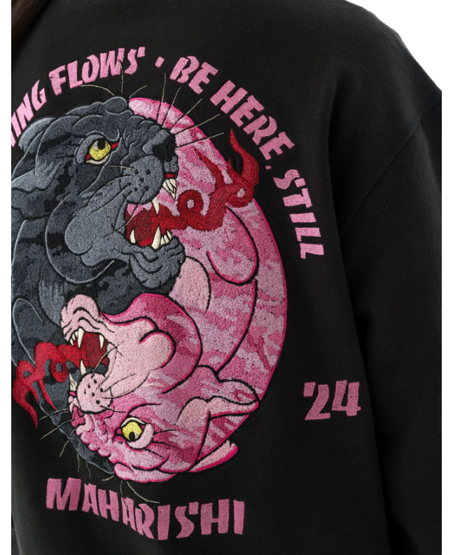 Spezial Madrid Maharishi Duality Phanter Crew Sweat Black
