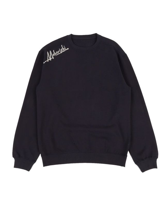 spezial madrid Maharishi Heart of TIgers Embroidered Crew Sweat Black