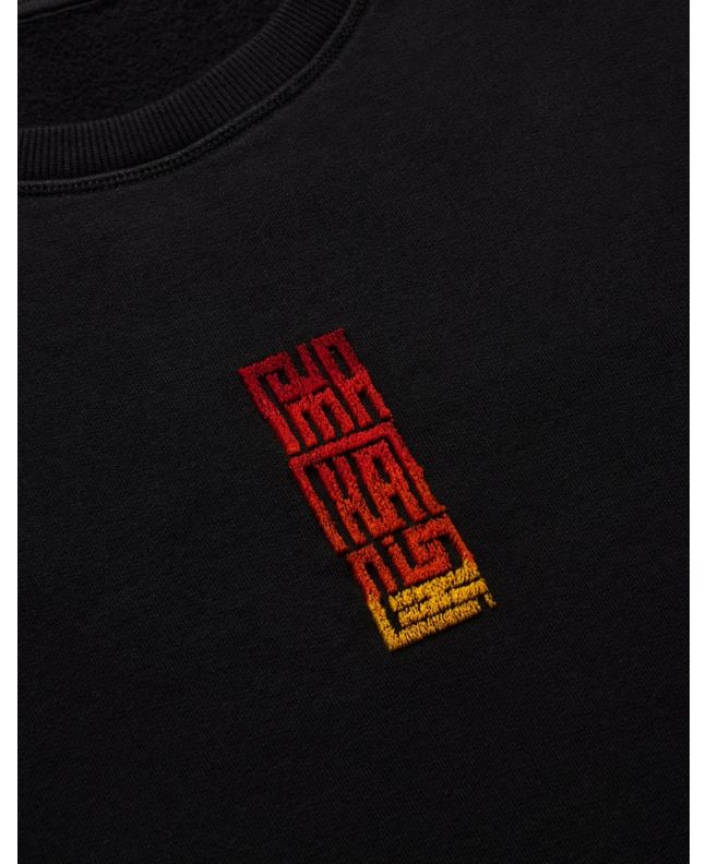 Spezial Madrid Maharishi Hikeshi Embroidered Crew Sweat Black