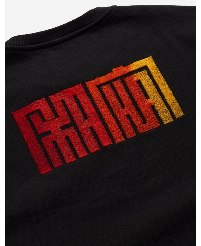 Spezial Madrid Maharishi Hikeshi Embroidered Crew Sweat Black