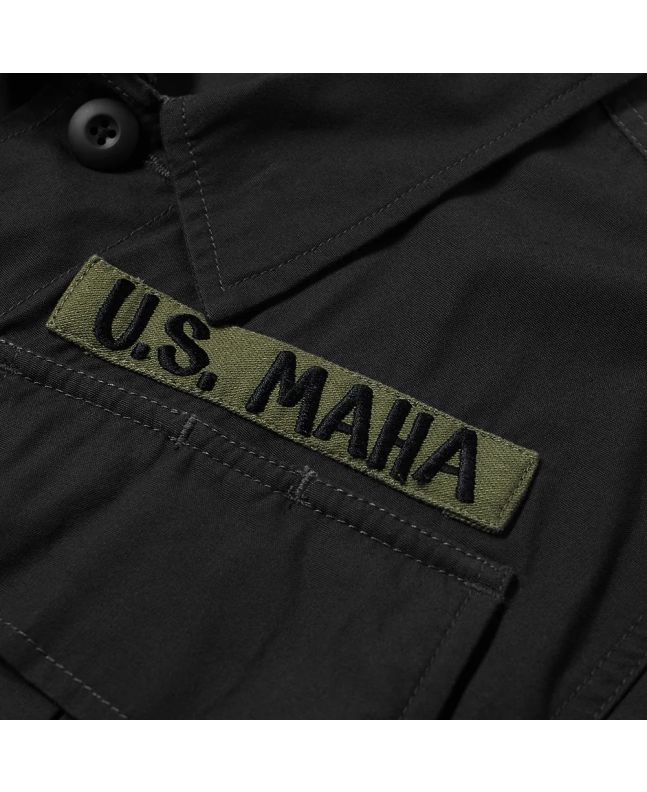 Spezial Madrid Maharishi Jungle Fatigue Overshirt Black