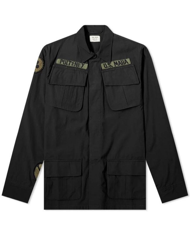 Spezial Madrid Maharishi Jungle Fatigue Overshirt Black