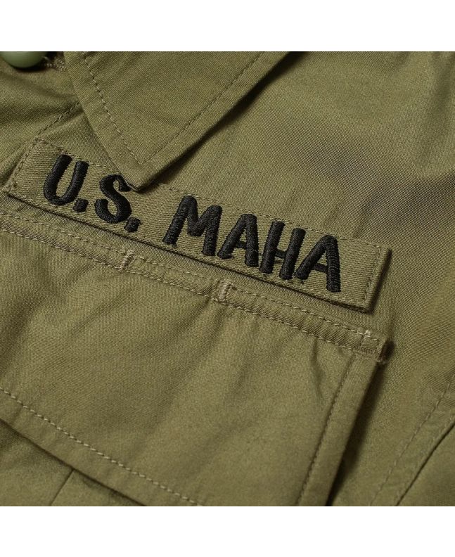 Spezial Madrid Maharishi Jungle Fatigue Overshirt Olive