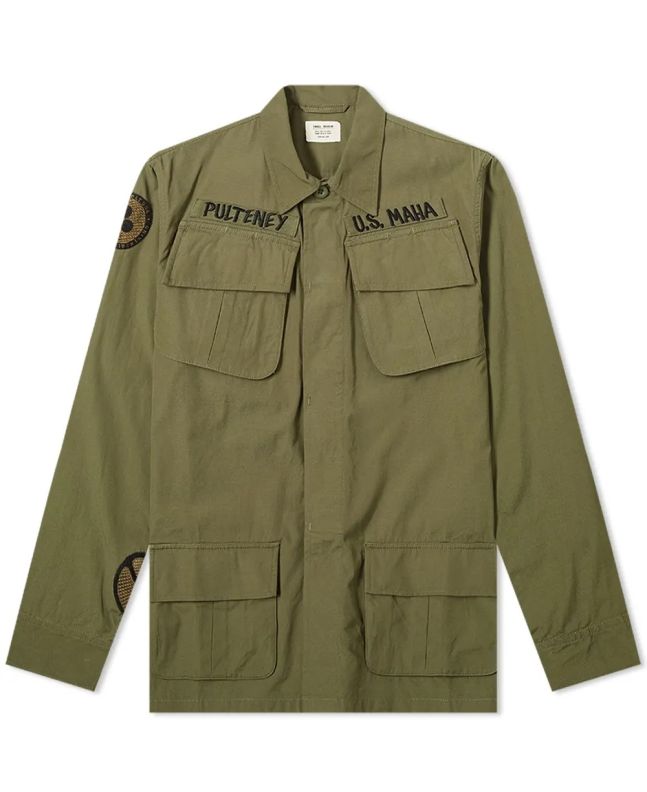 spezial madrid Maharishi Jungle Fatigue Overshirt Olive