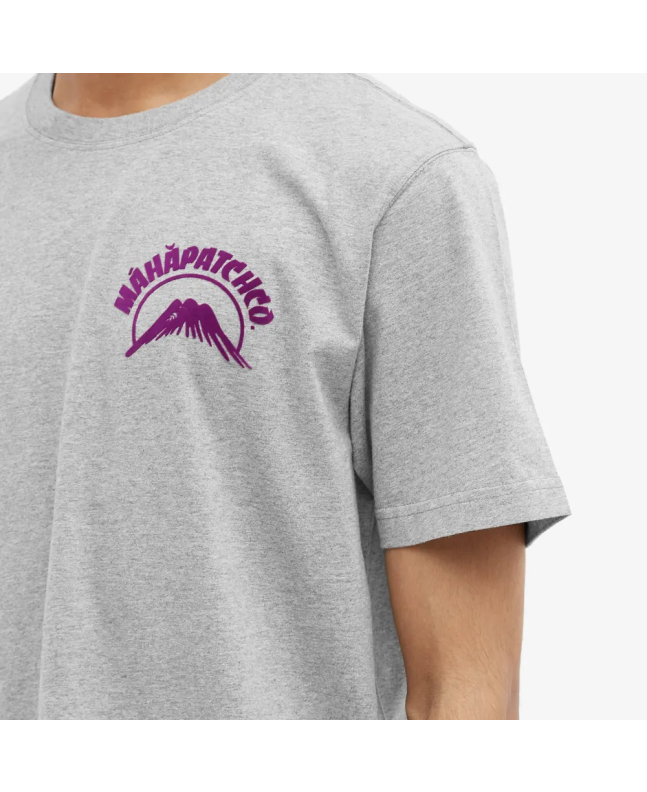 Spezial Madrid Maharishi Maha Mountain Tee Grey Marl