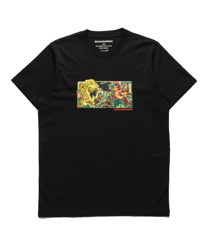 spezial madrid Maharishi Tiger VS Samusai Tee Black