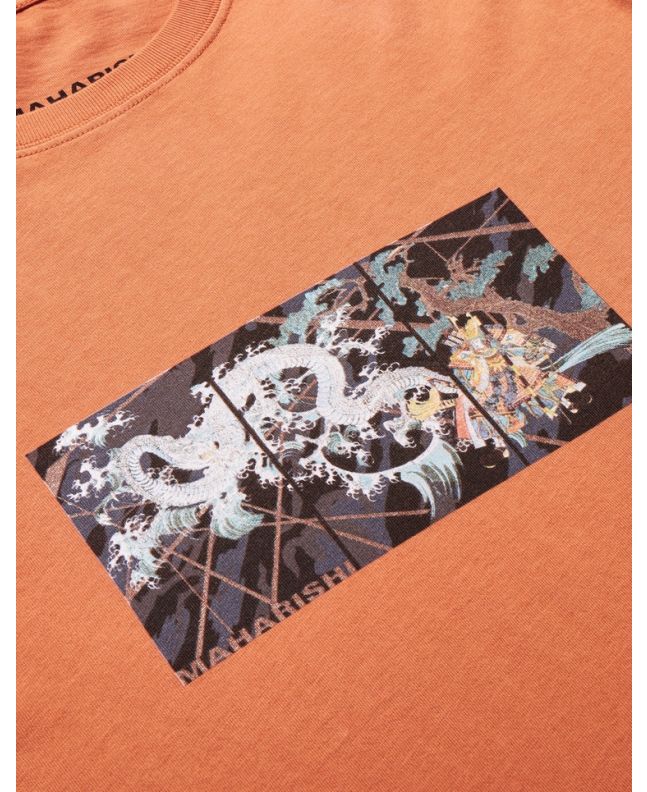 Spezial Madrid Maharishi Triptych Water Dragon Tee Rust