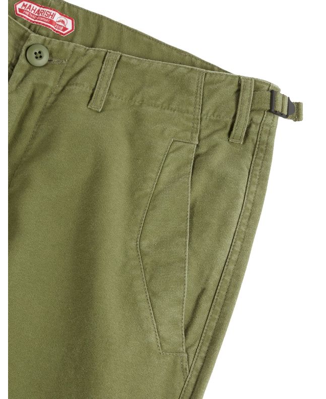 Spezial Madrid Maharishi U.S. Custom Pants Washed Cotton Sateen Olive