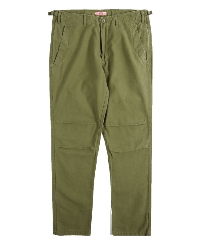 spezial madrid Maharishi U.S. Custom Pants Washed Cotton Sateen Olive