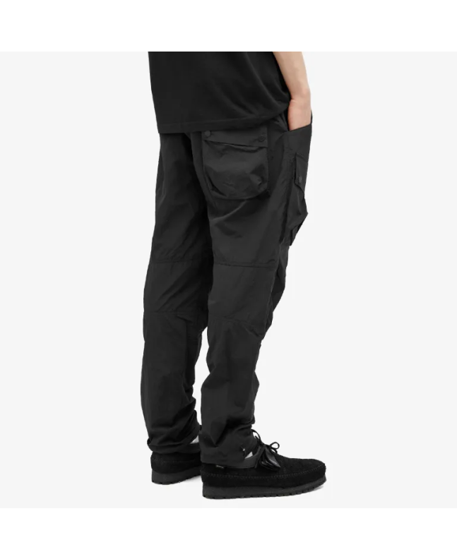 Spezial Madrid Maharishi Veg Dyed Cargo Track Pant Black