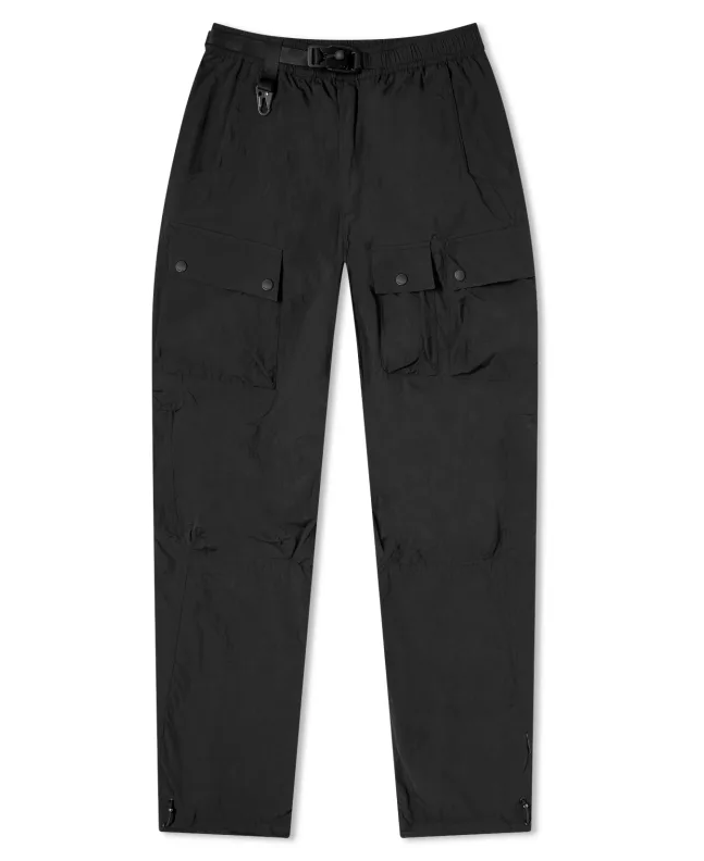 spezial madrid Maharishi Veg Dyed Cargo Track Pant Black
